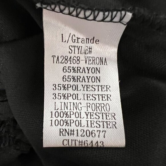 Tic Top Womens Off Shoulder Puff Sleeve Black Cropped Corset Top L - Picture 8 of 8